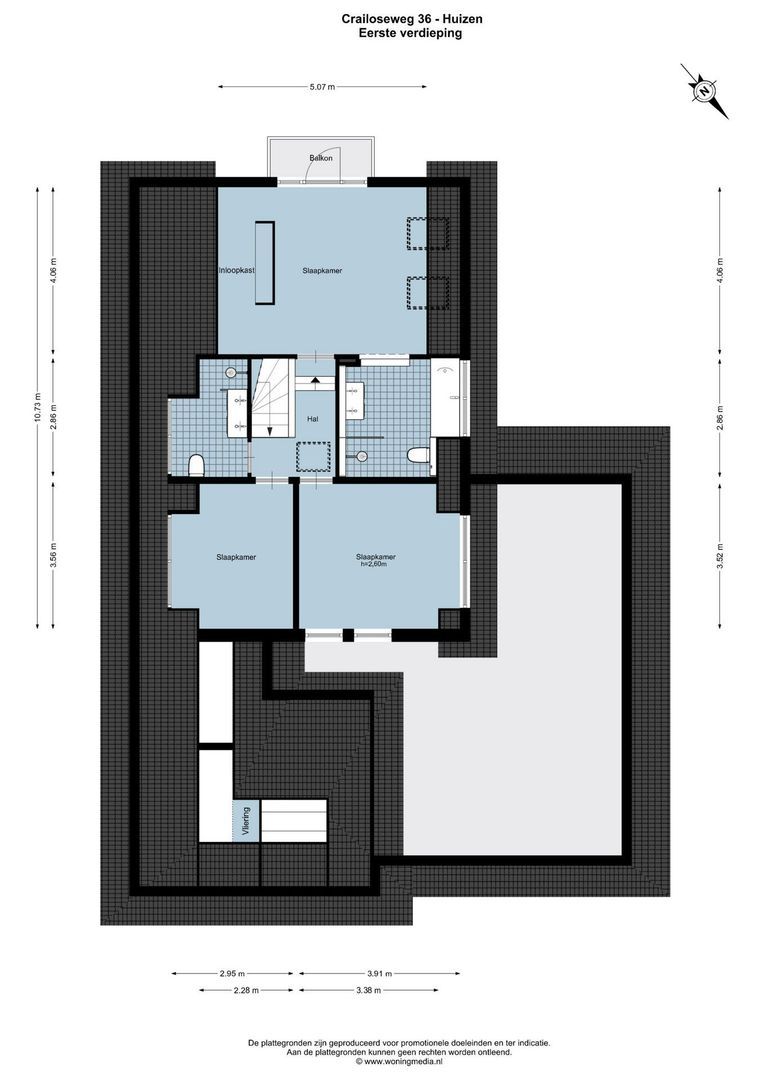 Crailoseweg 36, Huizen plattegrond-1