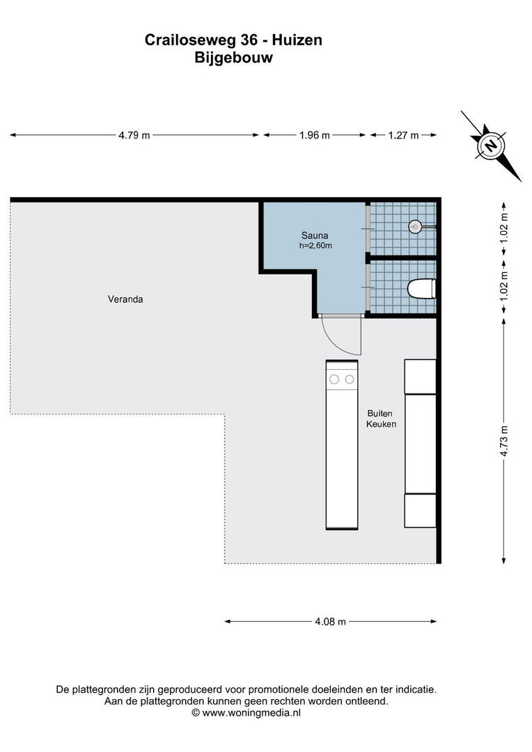 Crailoseweg 36, Huizen plattegrond-4