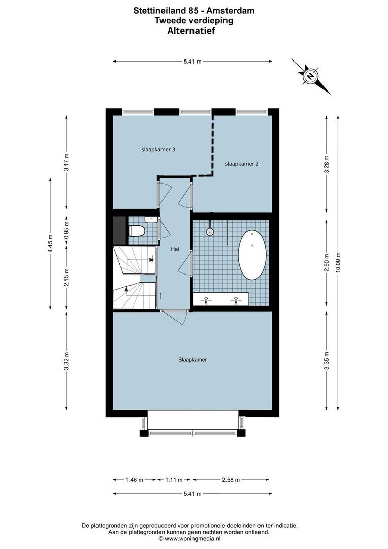 Stettineiland 85, Amsterdam plattegrond-2