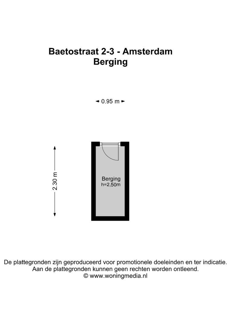 Baetostraat 2 3, Amsterdam plattegrond-2