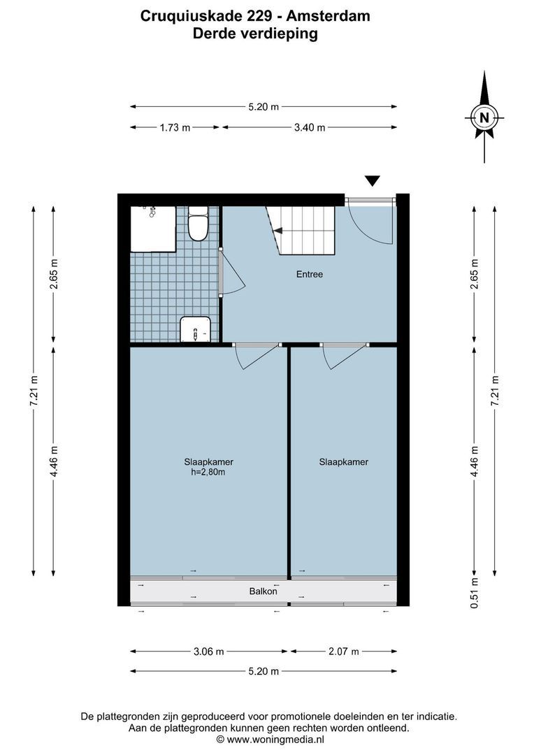 Cruquiuskade 229, Amsterdam plattegrond-0