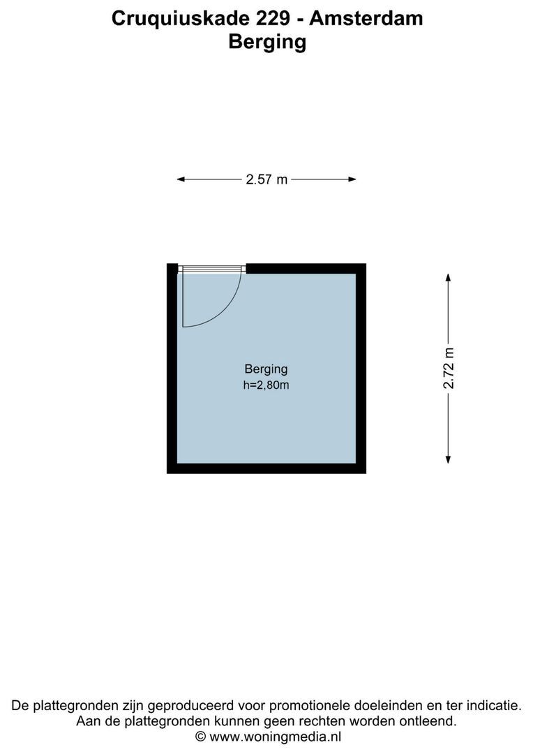 Cruquiuskade 229, Amsterdam plattegrond-3