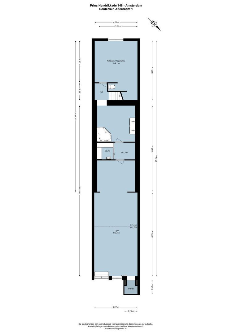 Prins Hendrikkade 148, Amsterdam plattegrond-6