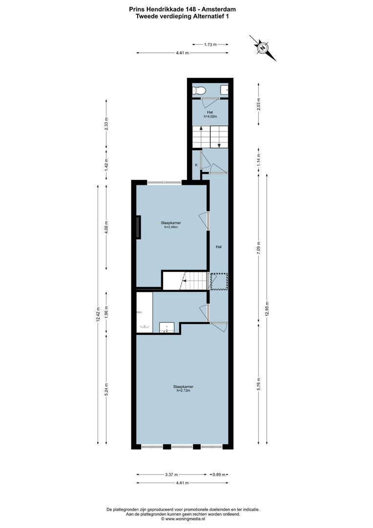 Prins Hendrikkade 148, Amsterdam plattegrond-9