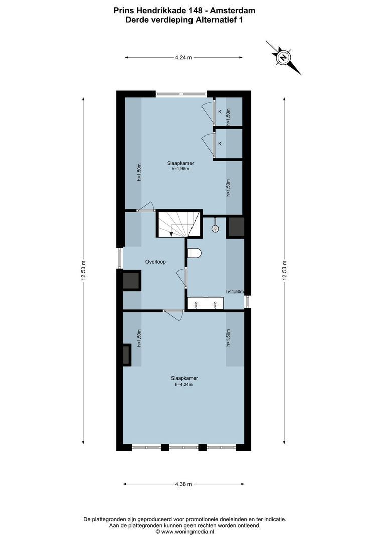 Prins Hendrikkade 148, Amsterdam plattegrond-10