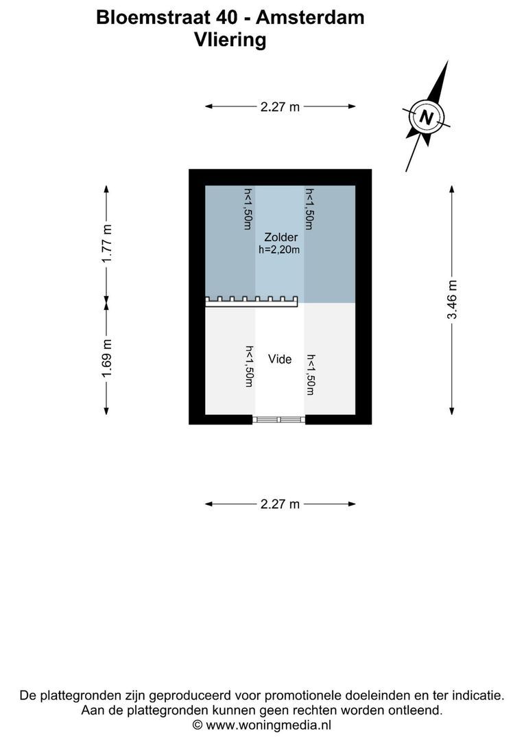 Bloemstraat 40, Amsterdam plattegrond-4