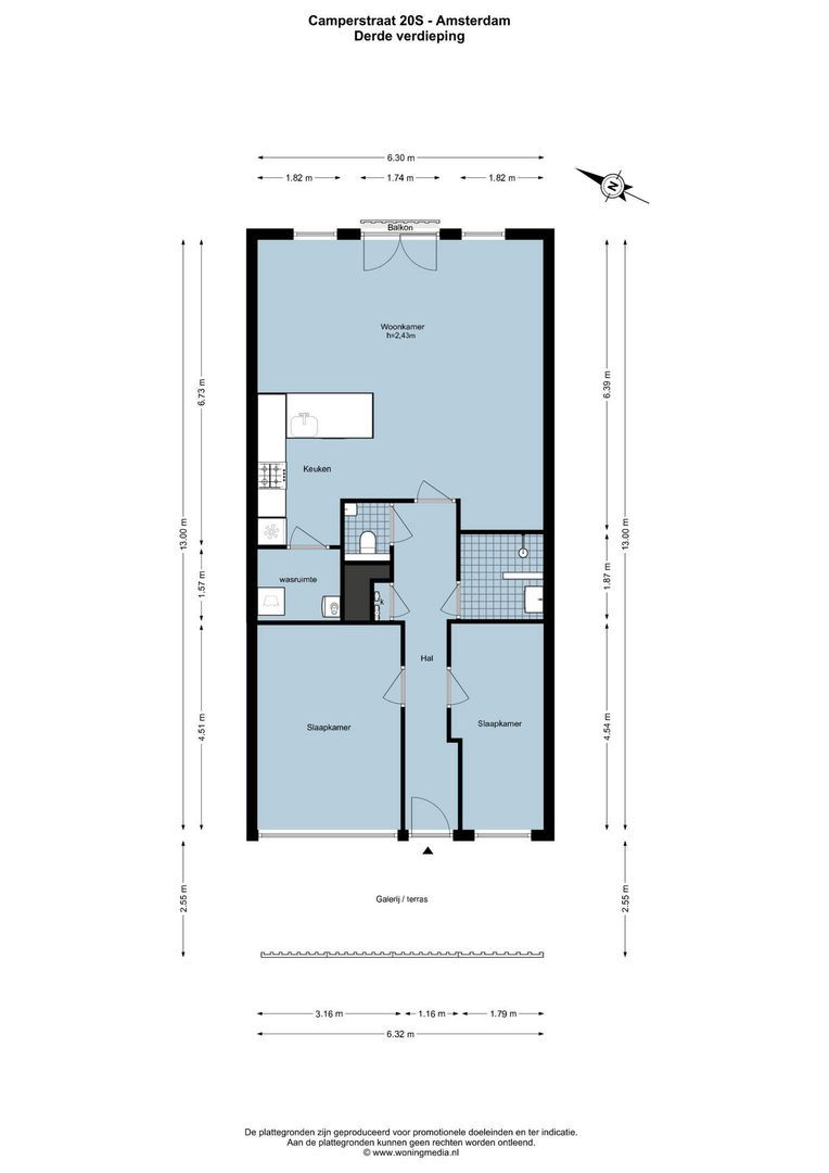 Camperstraat 20 S, Amsterdam plattegrond-0