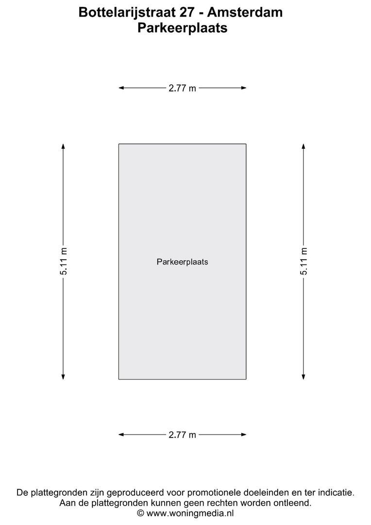 Bottelarijstraat 27, Amsterdam plattegrond-2