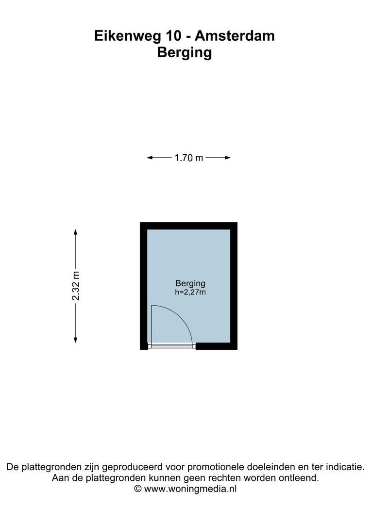 Eikenweg 10, Amsterdam plattegrond-1