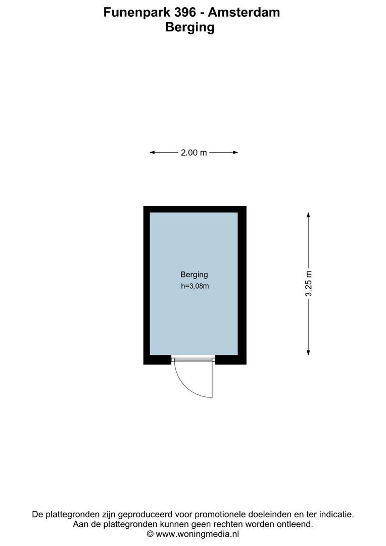 Funenpark 396, Amsterdam plattegrond-2