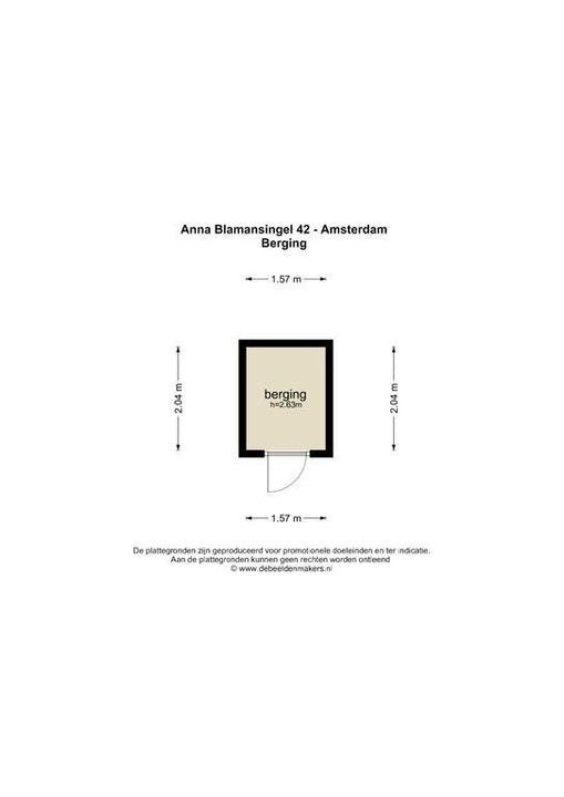 Anna Blamansingel 42, Amsterdam plattegrond-17