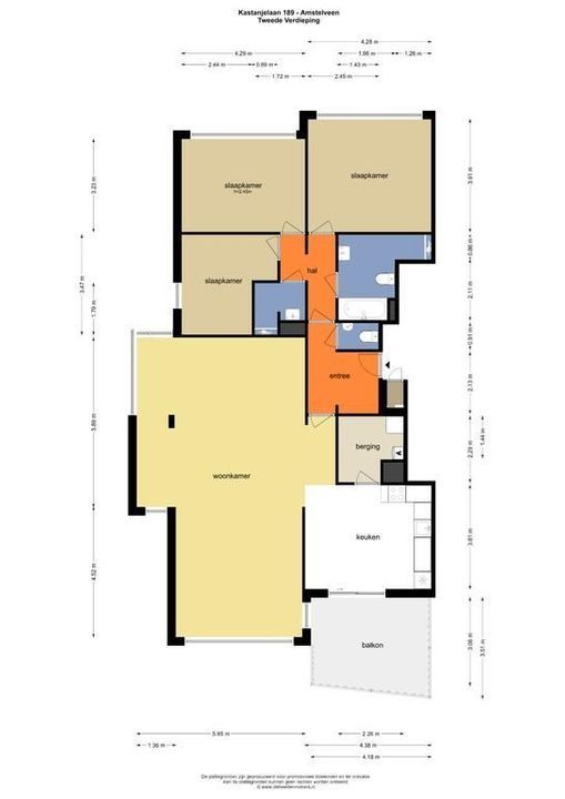 Kastanjelaan 189, Amstelveen plattegrond-29