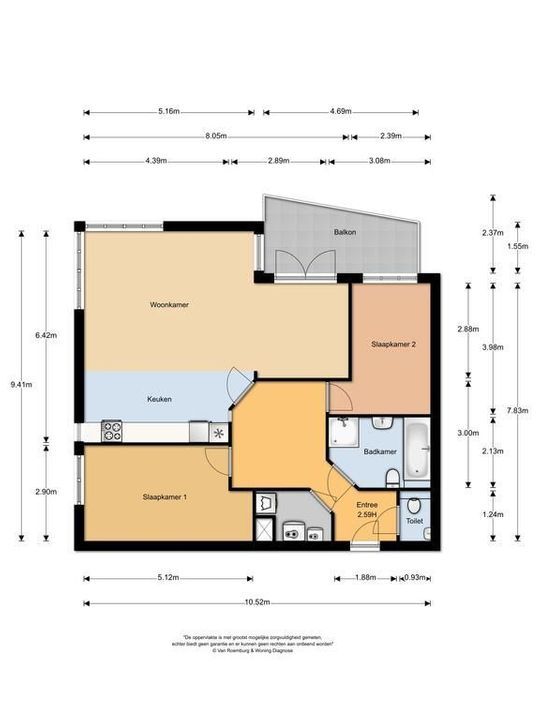 Frans Hals 13, Ouderkerk Aan De Amstel plattegrond-17