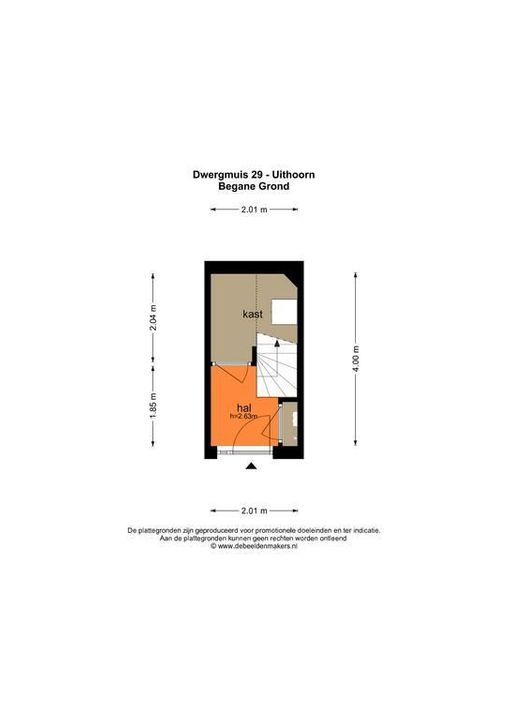 Dwergmuis 29, Uithoorn plattegrond-26