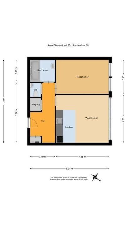 Anna Blamansingel 131, Amsterdam plattegrond-13