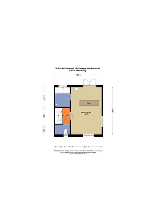 Holendrechterweg 2, Ouderkerk Aan De Amstel plattegrond-49