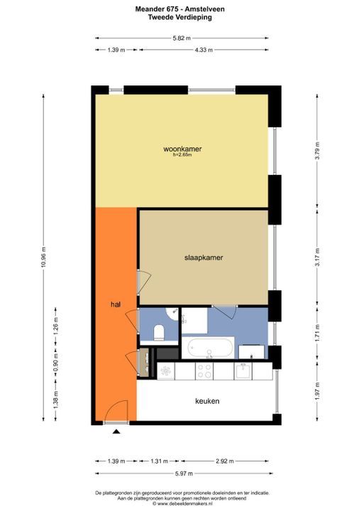 Meander 675, Amstelveen plattegrond-26