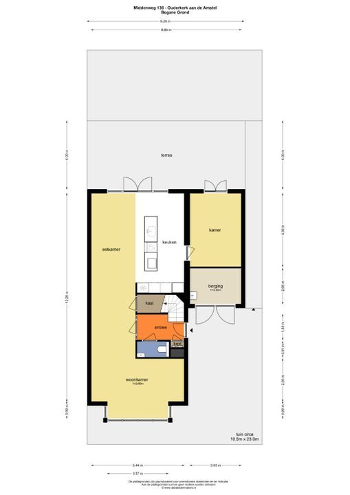 Middenweg 136, Ouderkerk Aan De Amstel plattegrond-50