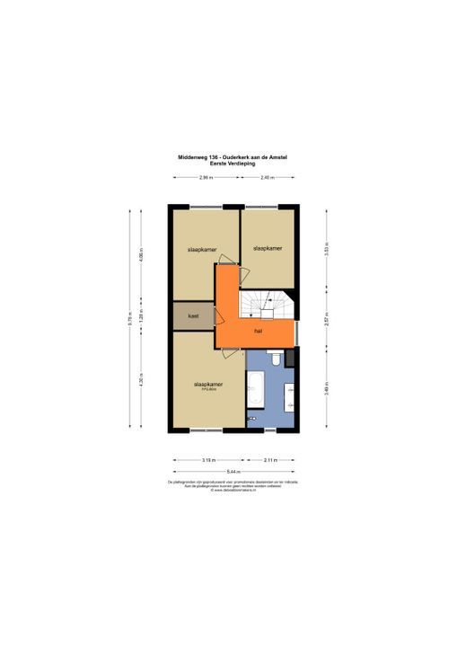Middenweg 136, Ouderkerk Aan De Amstel plattegrond-50