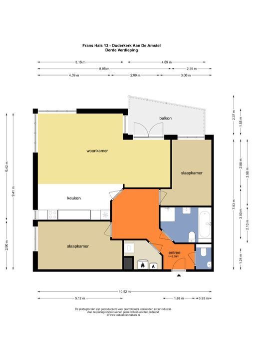 Frans Hals 13, Ouderkerk Aan De Amstel plattegrond-17