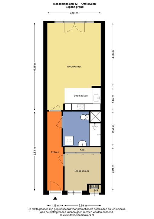 Maccabiadelaan 32, Amstelveen plattegrond-24