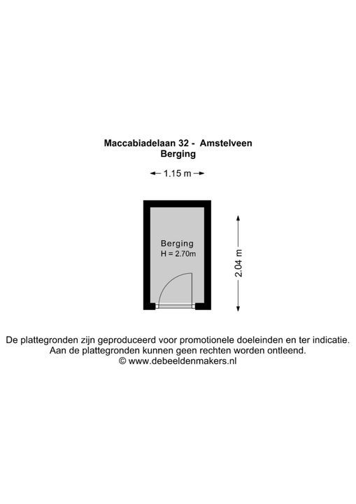 Maccabiadelaan 32, Amstelveen plattegrond-24