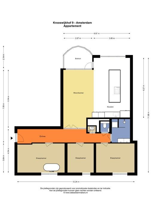 Krooswijkhof 9, Amsterdam plattegrond-27