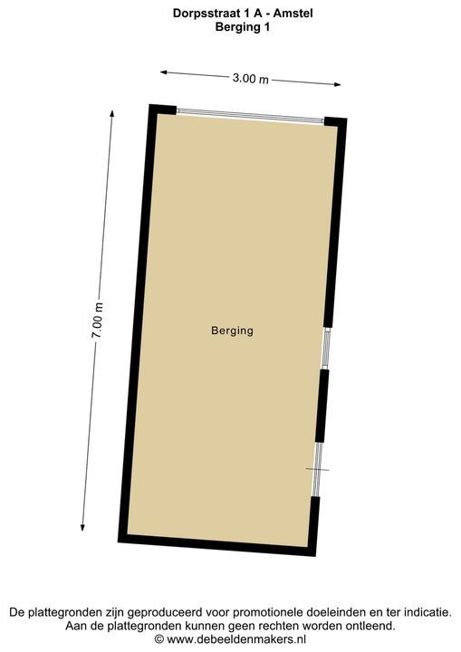 Dorpsstraat 1 A, Ouderkerk Aan De Amstel plattegrond-36