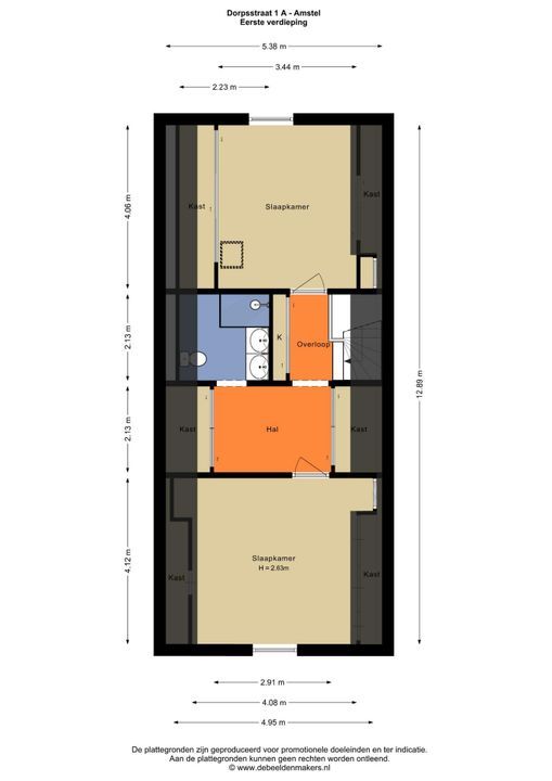 Dorpsstraat 1 A, Ouderkerk Aan De Amstel plattegrond-36