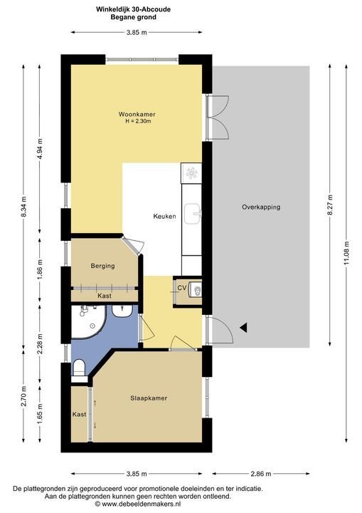 Winkeldijk 30 B 15, Abcoude plattegrond-16