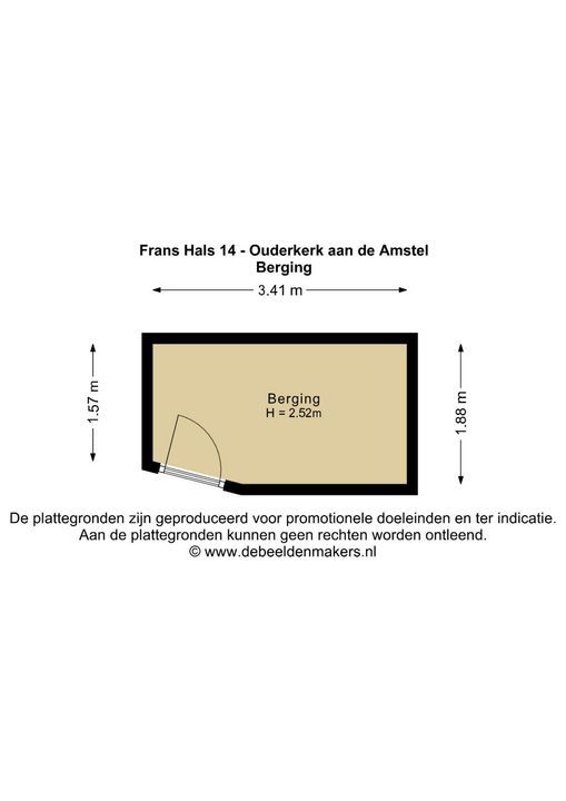 Frans Hals 14, Ouderkerk Aan De Amstel plattegrond-37