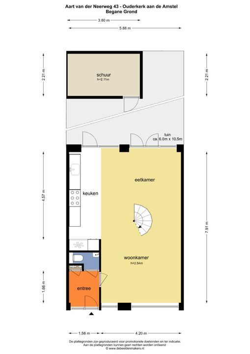 Aart van der Neerweg 43, Ouderkerk Aan De Amstel plattegrond-30