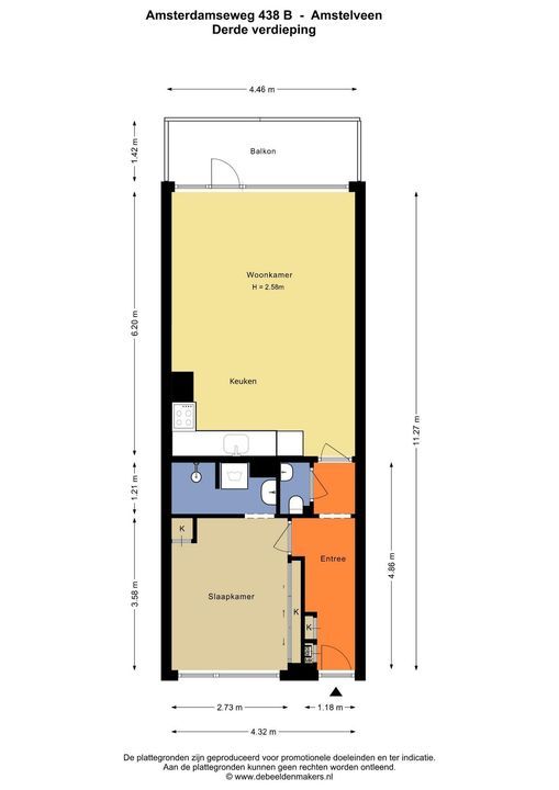 Amsterdamseweg 438 B, Amstelveen plattegrond-29