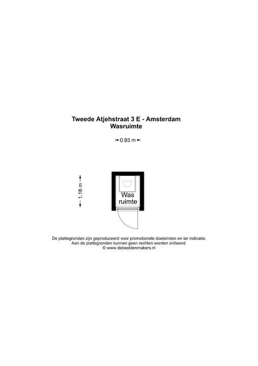 Tweede Atjehstraat 3 E, Amsterdam plattegrond-22
