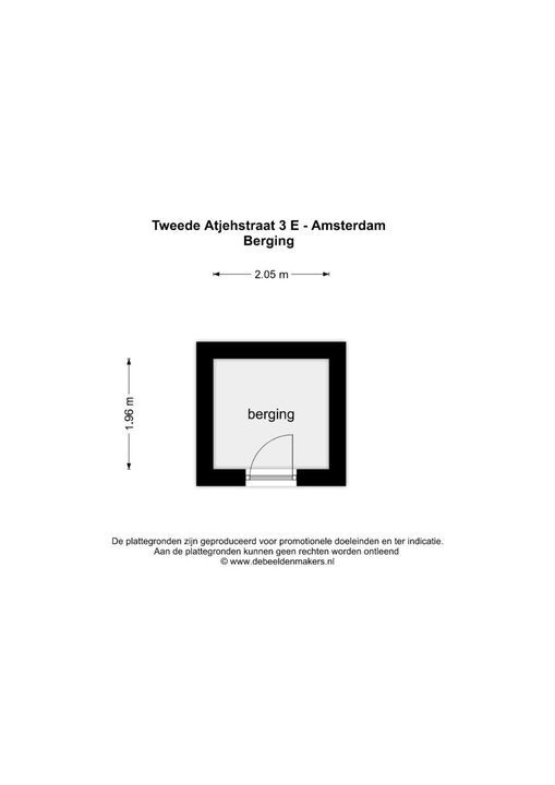 Tweede Atjehstraat 3 E, Amsterdam plattegrond-22