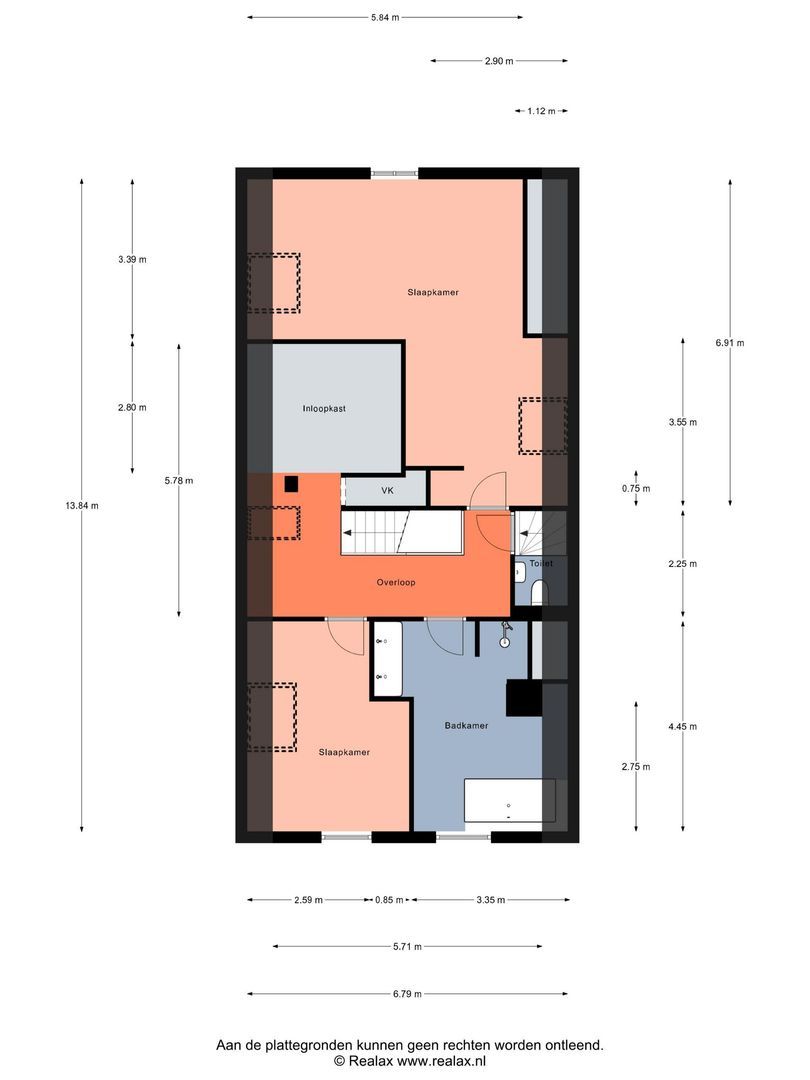 Lage Veenweg 9, Emst plattegrond-2