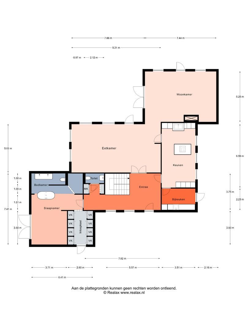 Elspeterweg 10, Vaassen plattegrond-1