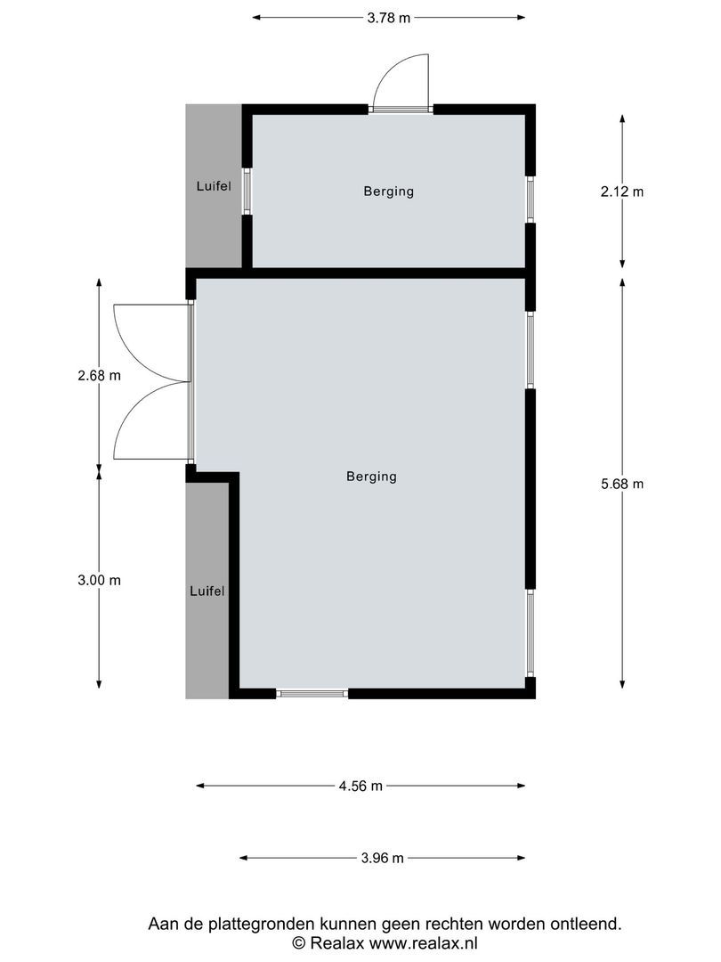 Hofsemolenweg 12, Vaassen plattegrond-4