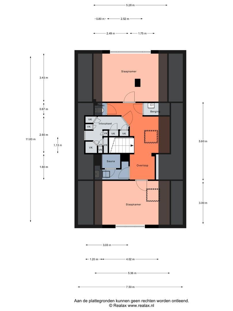 Hofsemolenweg 12, Vaassen plattegrond-1