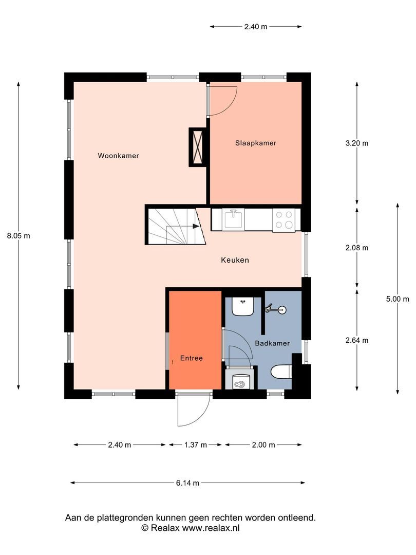 Hofsemolenweg 12, Vaassen plattegrond-2