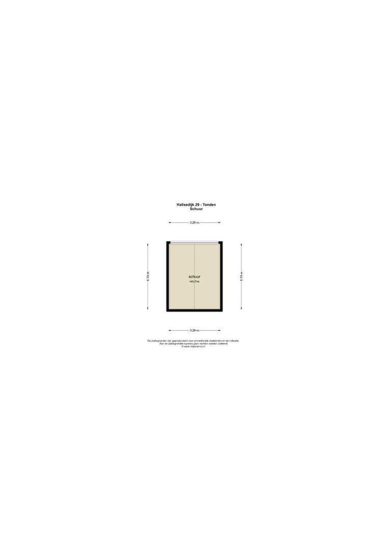 Hallsedijk 29, Tonden plattegrond-6
