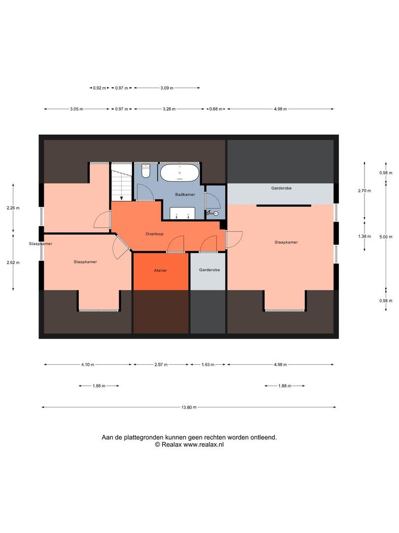 Langeweg 7, Epe plattegrond-2