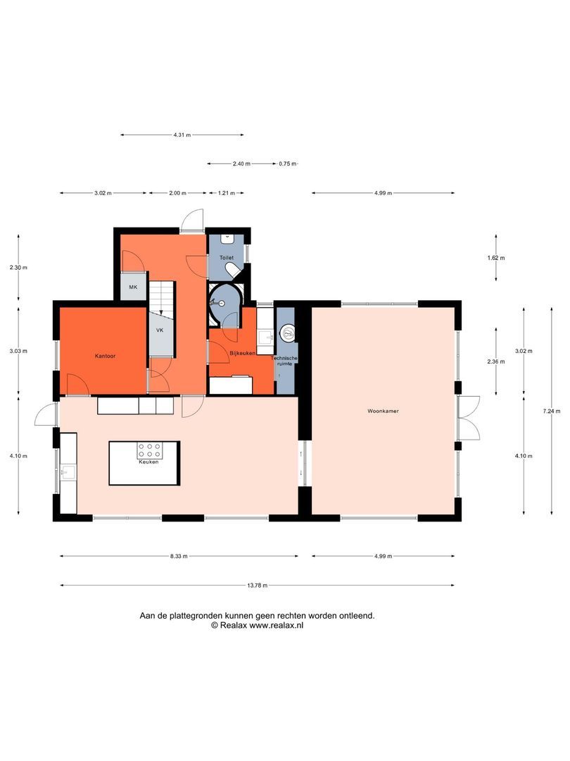 Langeweg 7, Epe plattegrond-1