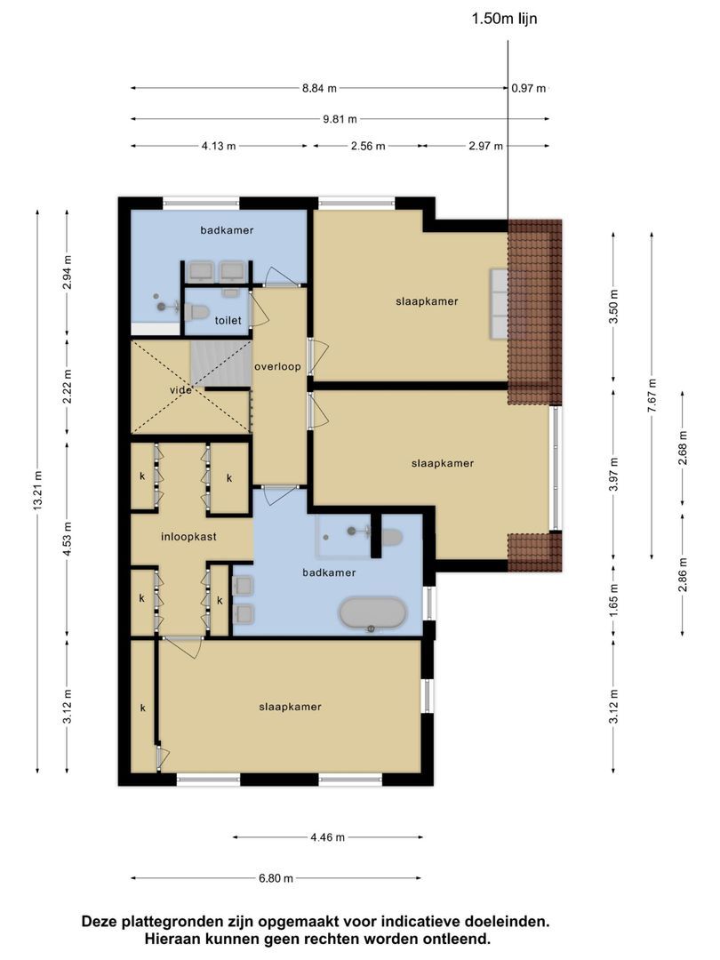 Grevelingen 31, Zwijndrecht plattegrond-1