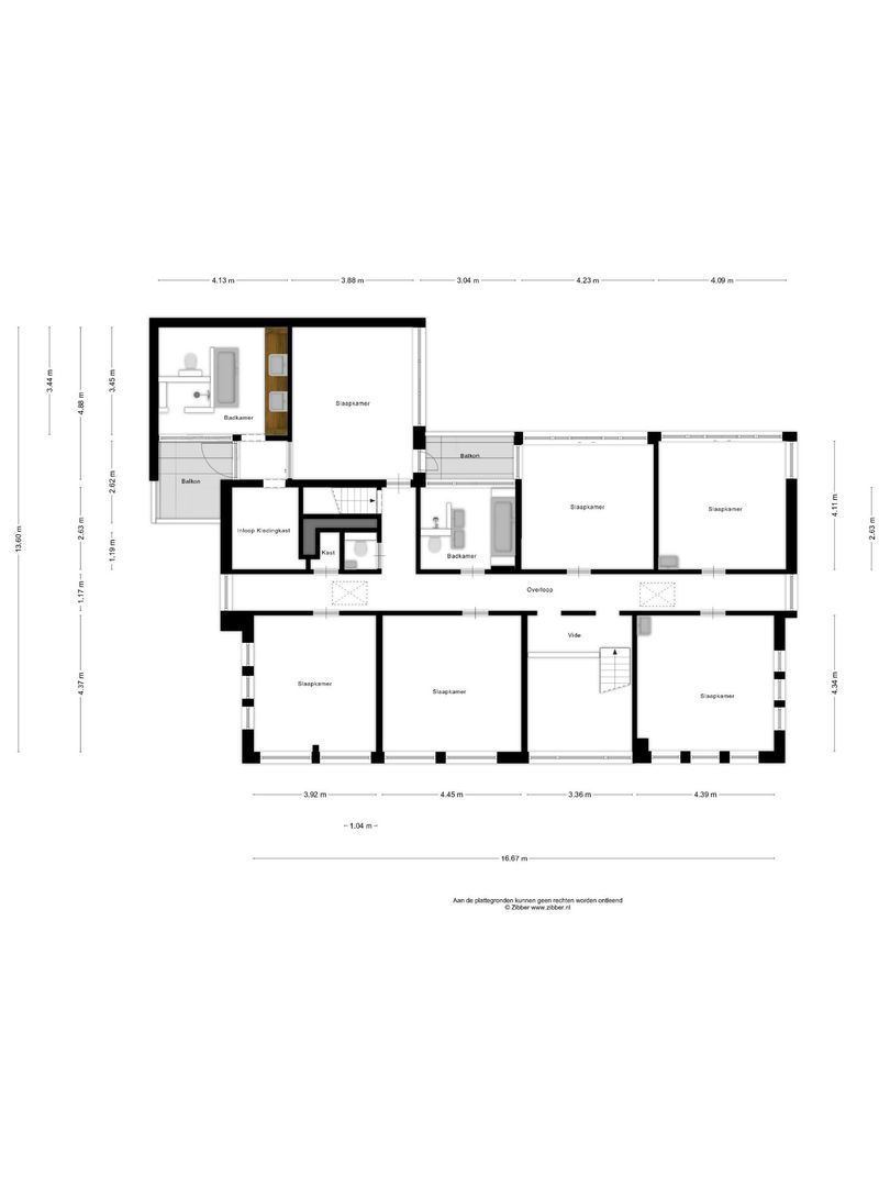 Vlietlaan 7, Gorinchem plattegrond-2
