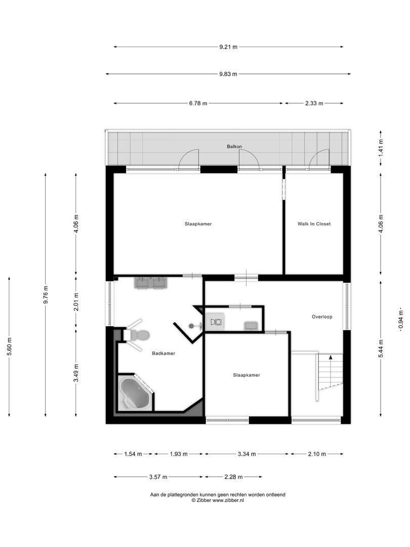 Campanula 7, Dordrecht plattegrond-1