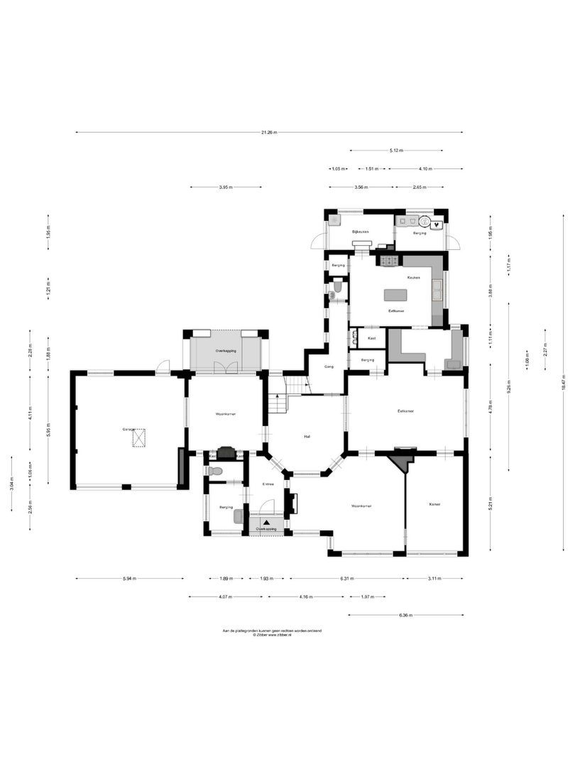 Vrieseweg 90, Dordrecht plattegrond-0