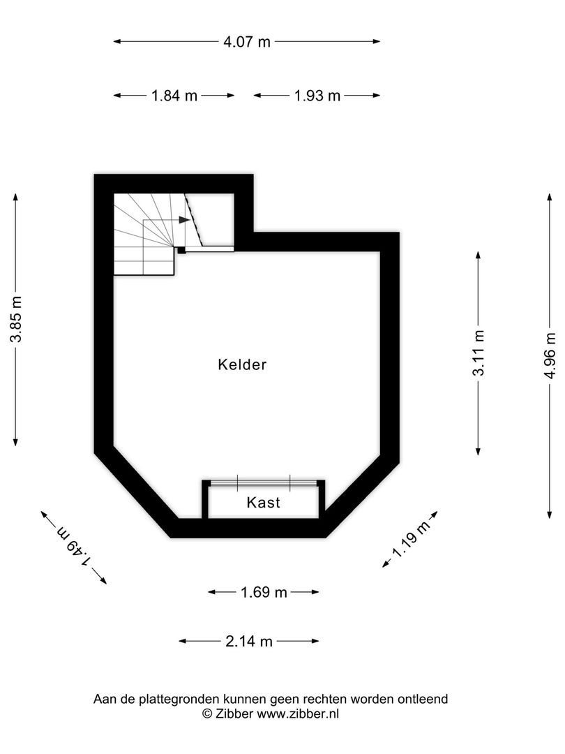 Vrieseweg 90, Dordrecht plattegrond-3