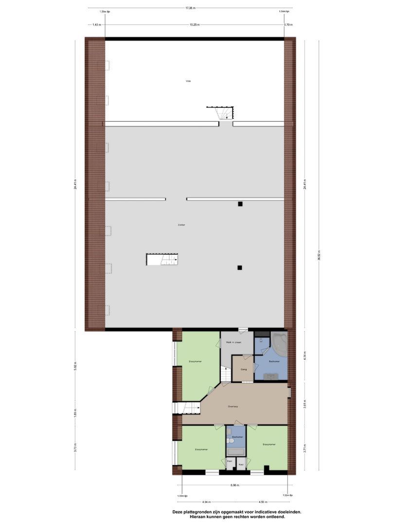 Dorpsstraat 55, Heerjansdam plattegrond-1