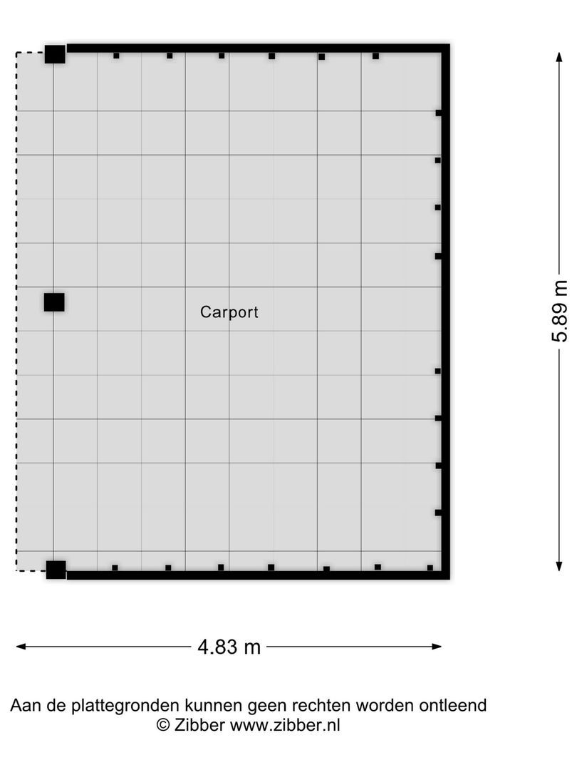 Polderdijk 18 D, Maasdam plattegrond-5